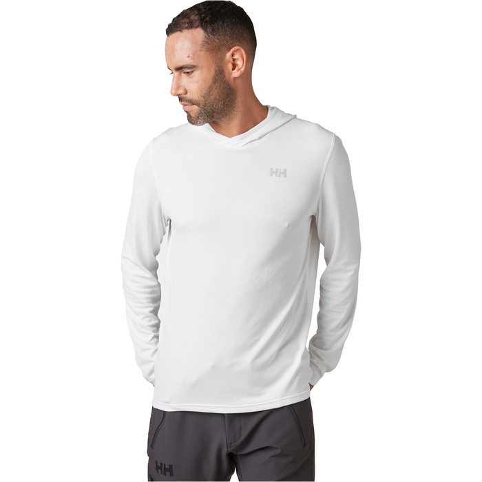 2023 Helly Hansen Mens Lifa Active Solen Hoodie 49347 White